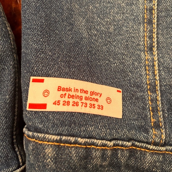 Unisex Custom Denim Jacket (medium) - Picture 2 of 5